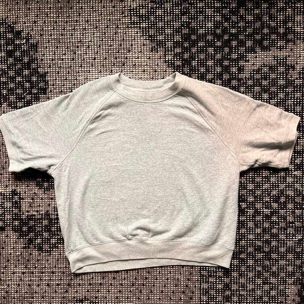Everlane French Terry Tee shirt cotton sweatshirt